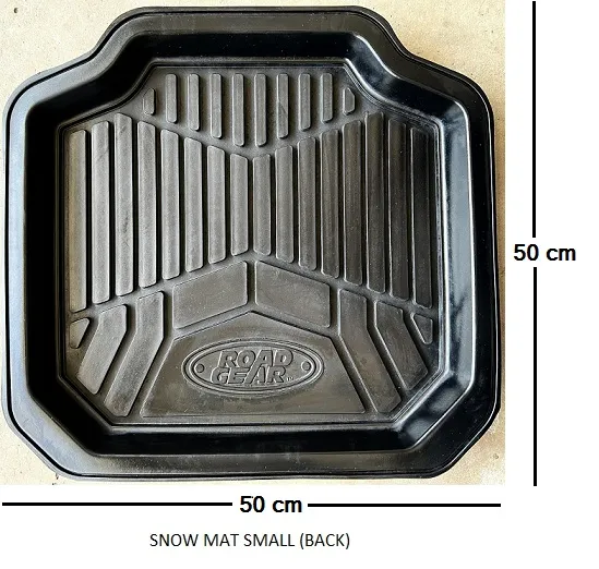 READY STOCK CAR RUBBER SNOW MAT TRAY TYPE FRONT AND BACK UNIVERSAL FITTING