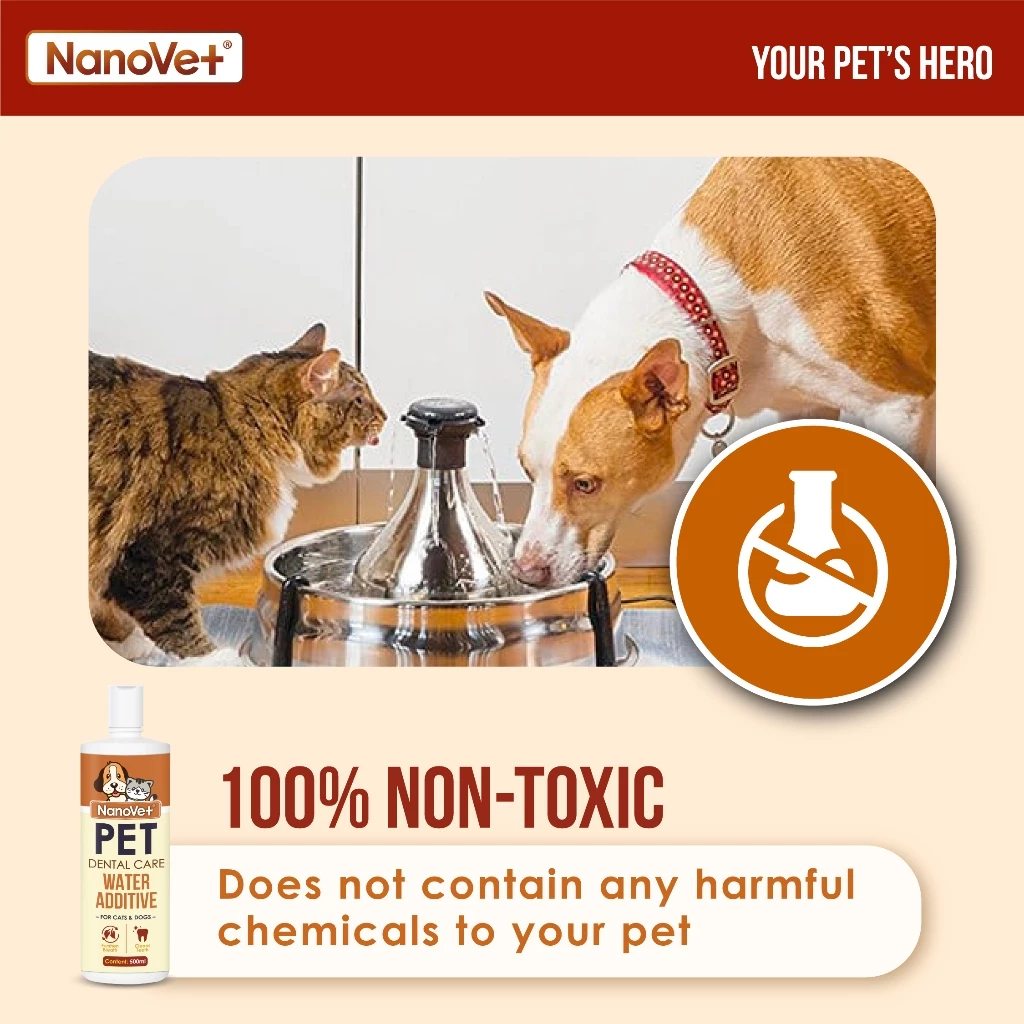 Pet Dental Care Water Additive for Cat and Dog