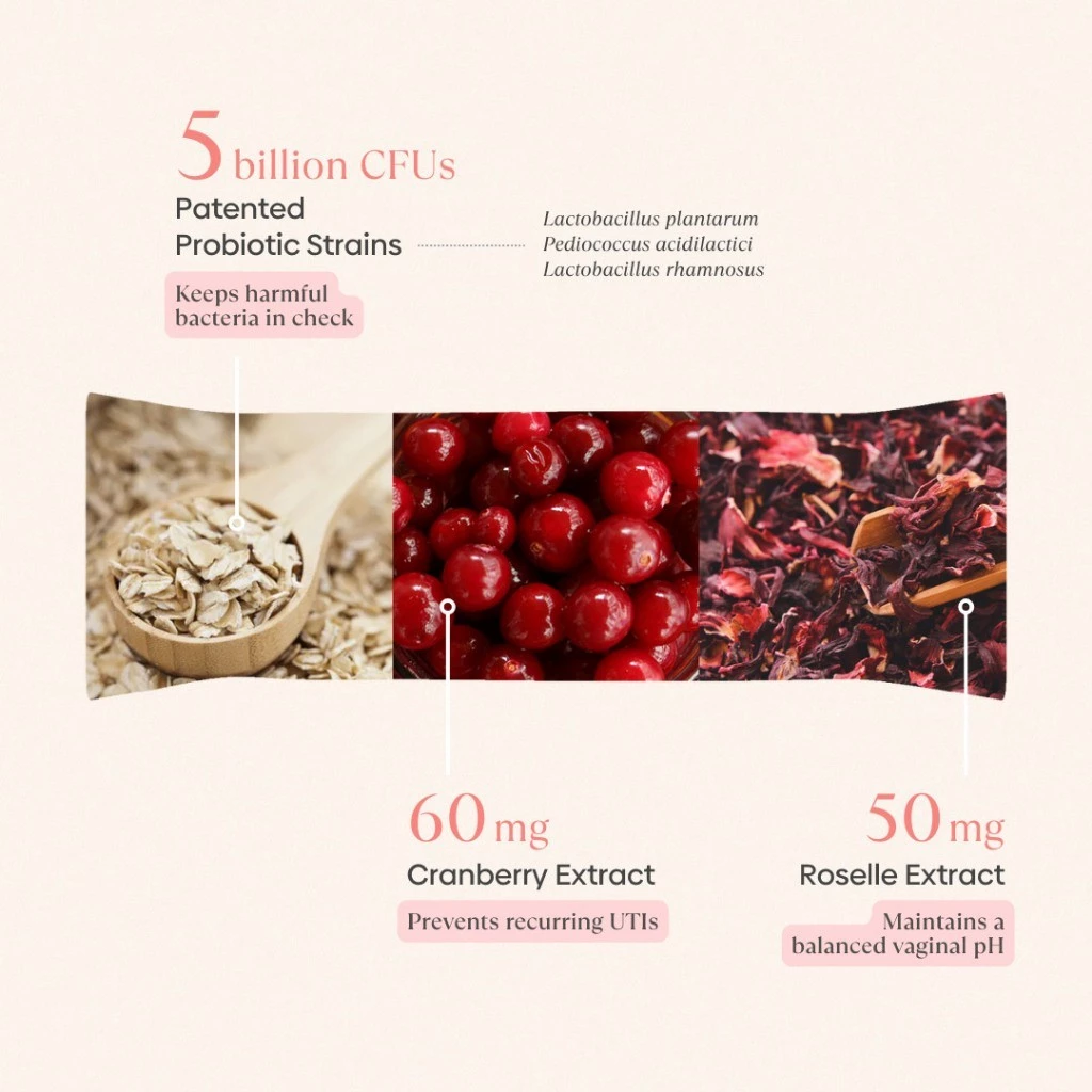 [Carb Control & Feminine Wellness] Purest Co Lean Burn Pre+Probiotic x Feminine Care Pre+Probiotic