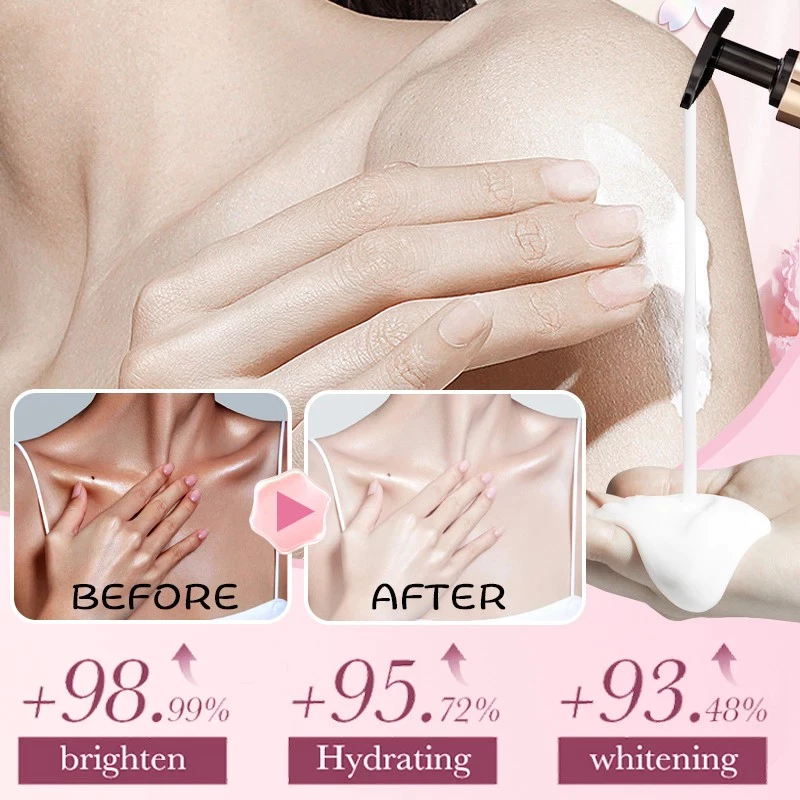 Niacinamide Body Lotion blossom care whitening lotion Extract Whitens Nourishing body Moisturizes Remove melanin Moisturizin 500ML