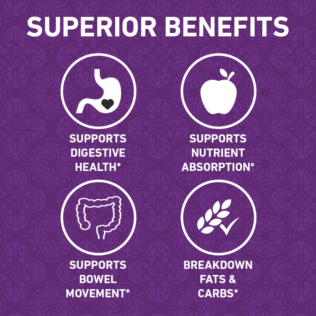 Nano Singapore Digestive Enzyme with Probiotic (60 Capsules)