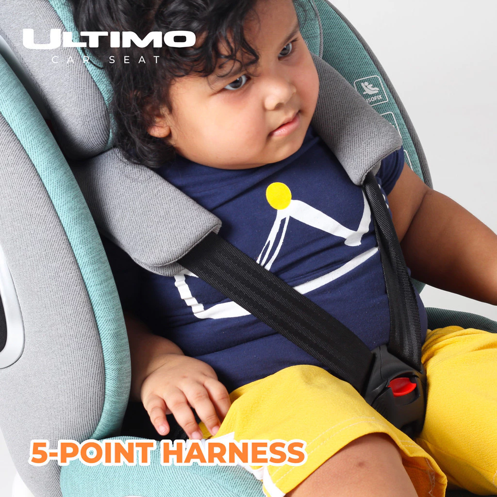 mamakiddies ULTIMO Baby Car Seat Isofix 360 Newborn to 12 Years Old Car Seat Baby Kereta Bayi Budak