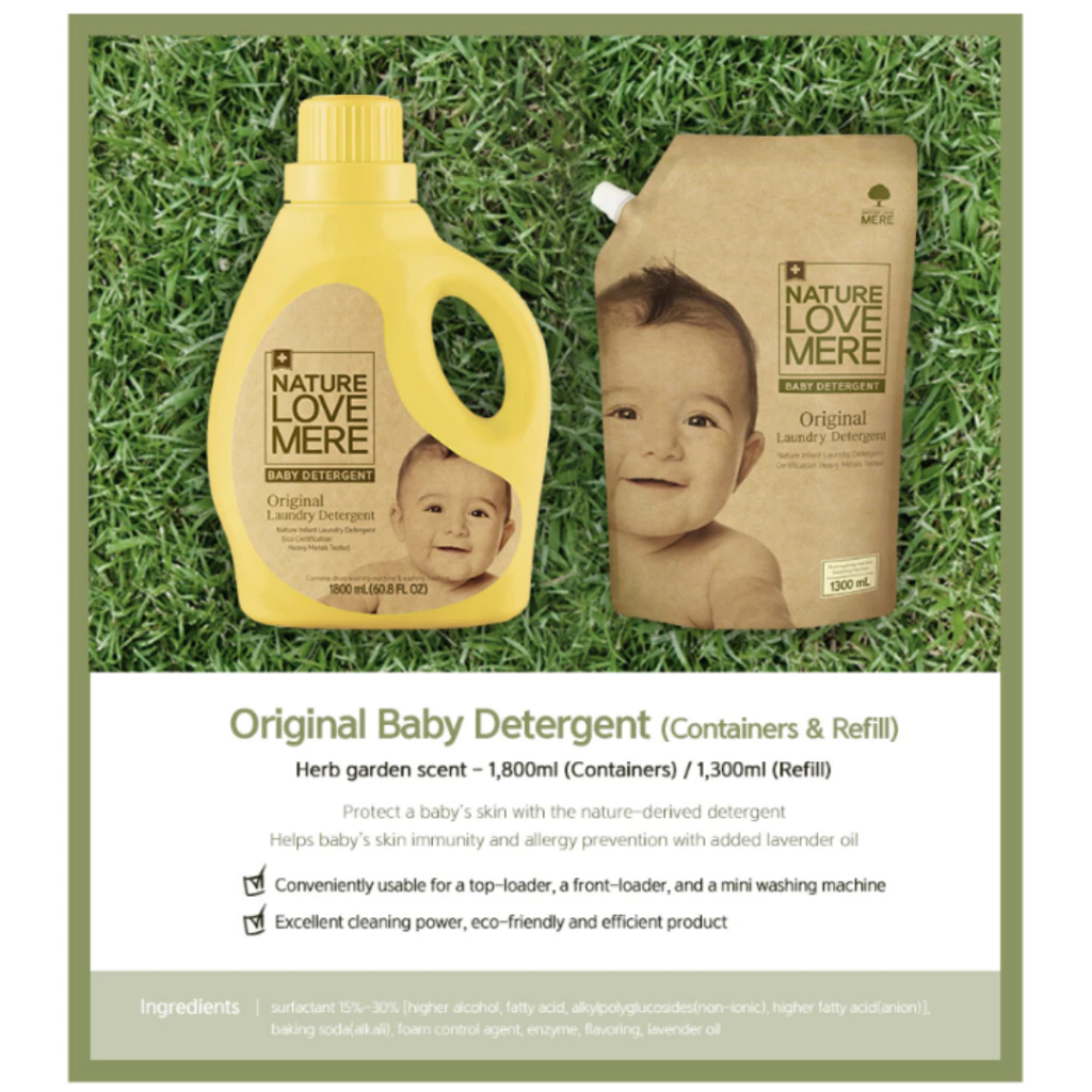 NATURE LOVE MERE Original Baby Laundry Detergent