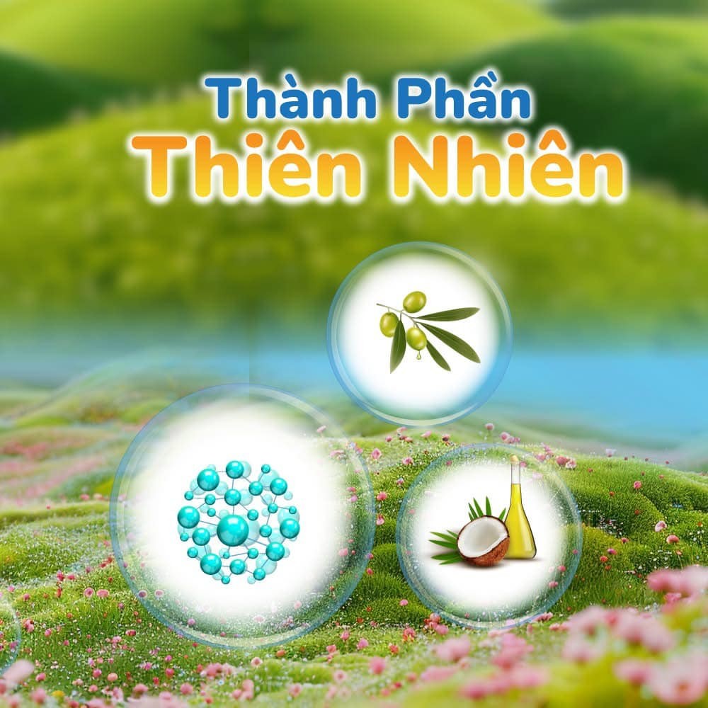 Sachi Organic Baby Laundry Detergent Mild Fragrance, Cleans