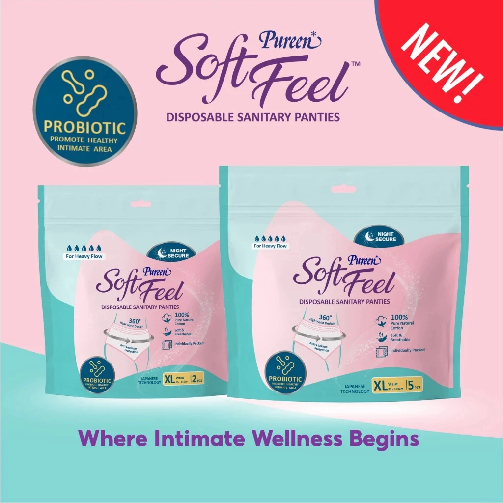 Pureen SoftFeel Disposable Sanitary Panties