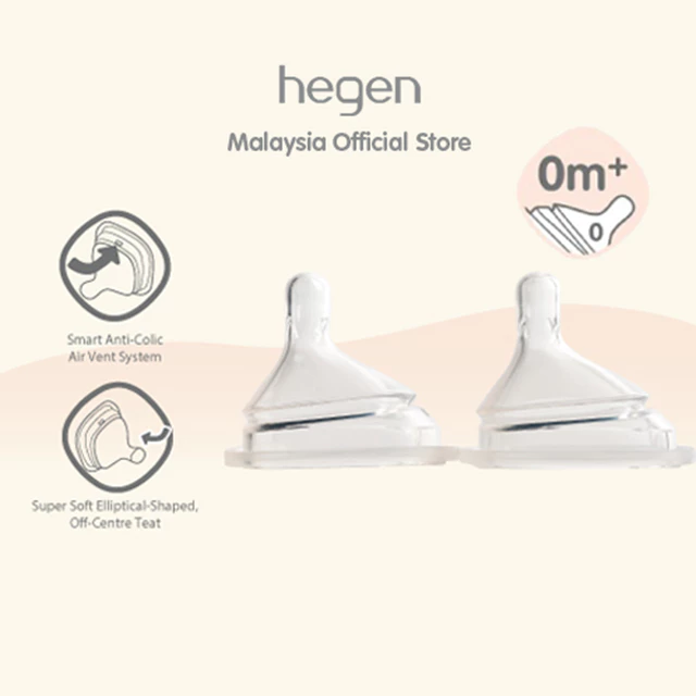 HEGEN Teat (Extra Slow/Slow/Med/Fast/Thick)