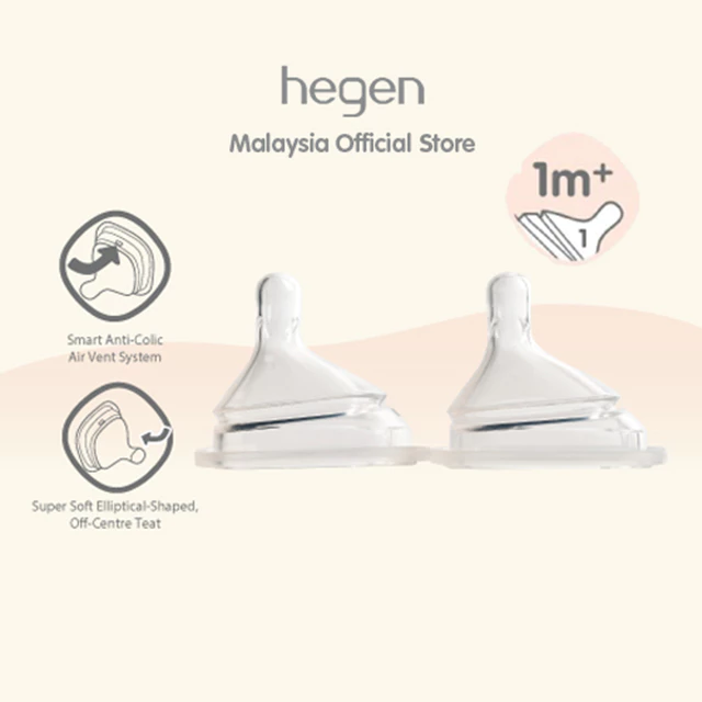 HEGEN Teat (Extra Slow/Slow/Med/Fast/Thick)