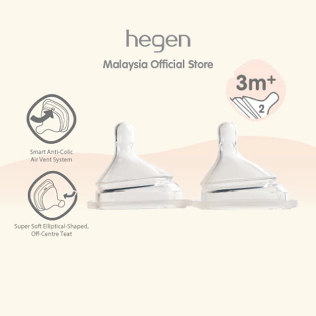 HEGEN Teat (Extra Slow/Slow/Med/Fast/Thick)