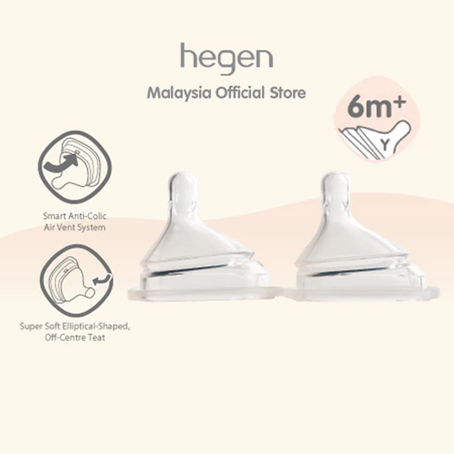 HEGEN Teat (Extra Slow/Slow/Med/Fast/Thick)