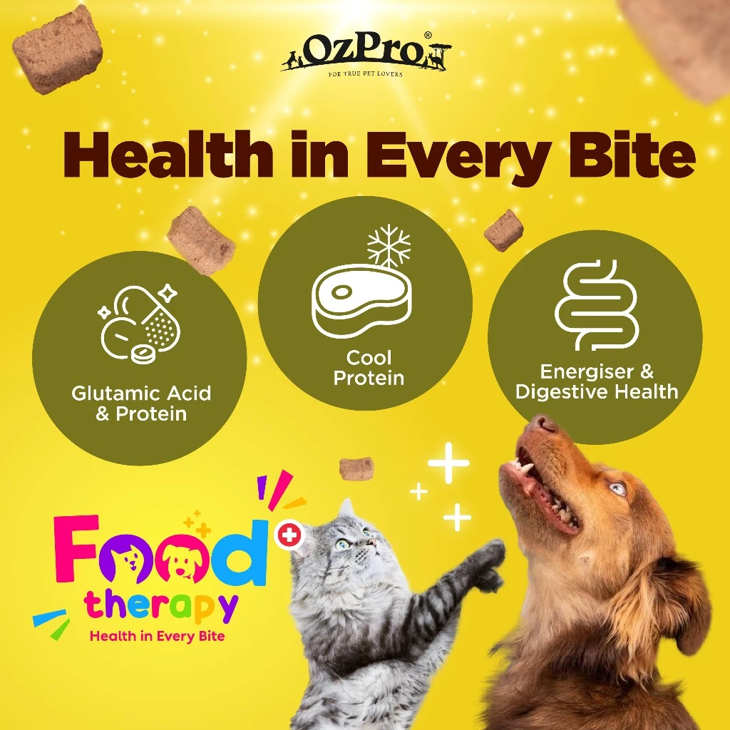 OzPro RawFeast Freeze Dried Pet Dog Cat Kitten Food Premium