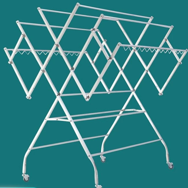 Ampaian pakaian baju tuala jemuran rak Stainless Steel Clothes Rack