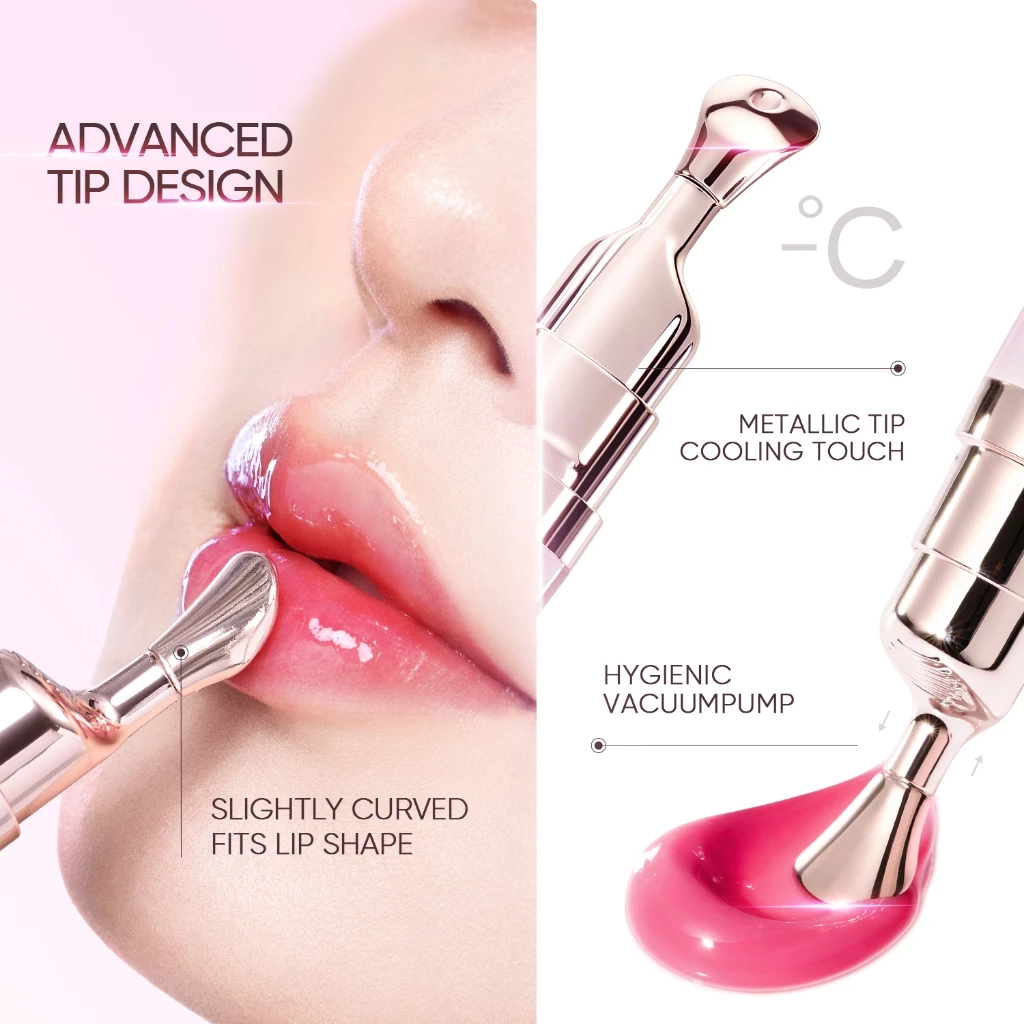 SKINTIFIC Peptide Nourishing Lip Serum Brighten Even and Smoothen tinted lip balm pink lip Serum lip spf lip treatment
