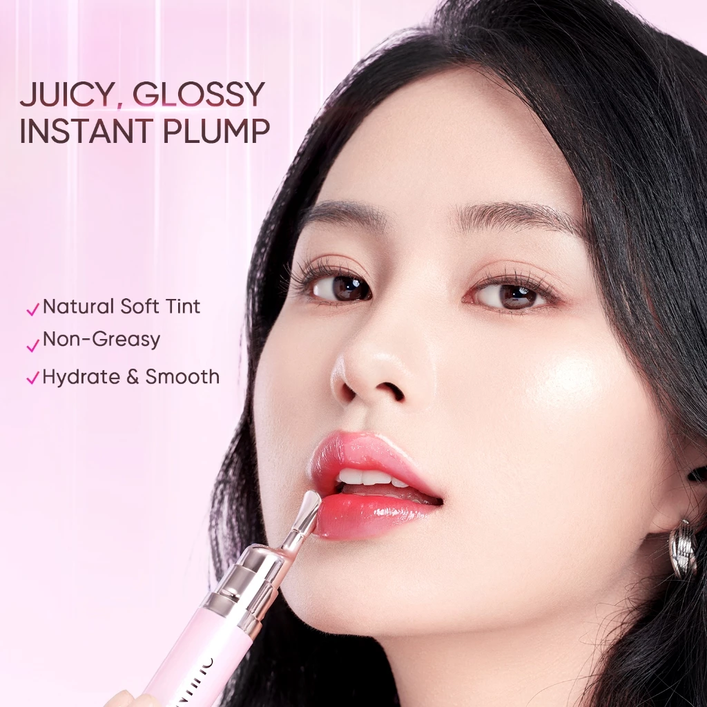 SKINTIFIC Peptide Nourishing Lip Serum Brighten Even and Smoothen tinted lip balm pink lip Serum lip spf lip treatment