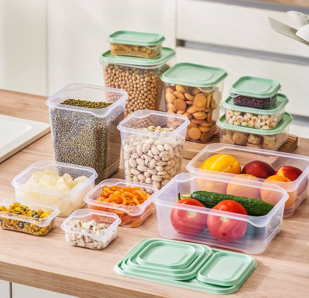 保鲜盒套装 / Plastic food container set