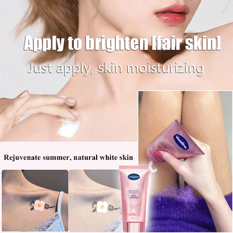 Whitening Cream Body Whitening Cream Removes Melanin Whitens Hydrates and Brightening 80g