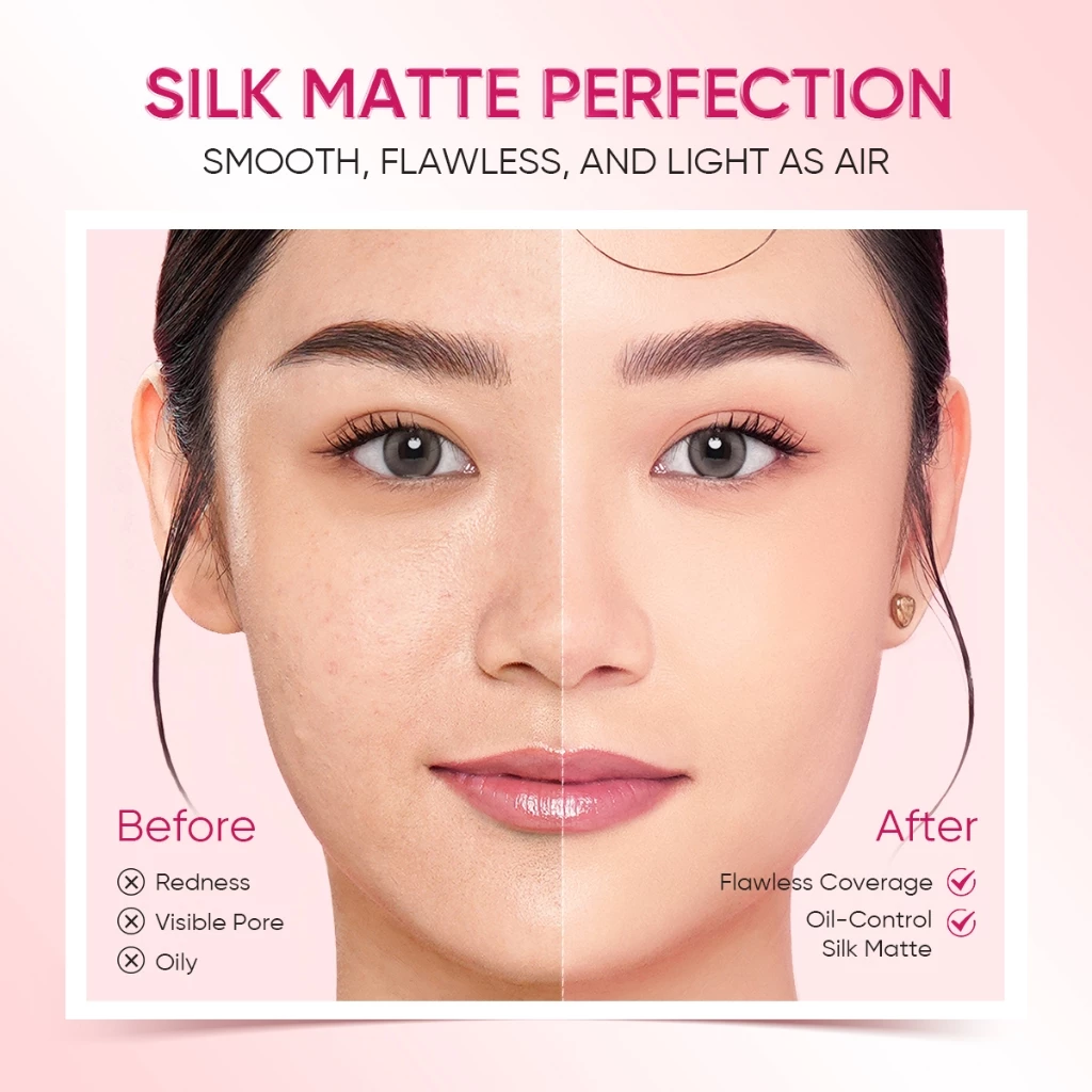 Sea Makeup Fix and Flawless Silk Cushion