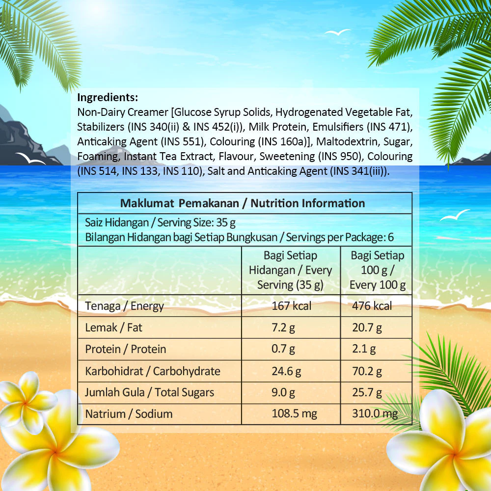 888 Instant THAI Green Tea (35g x 6s)