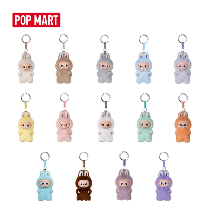 POP MART THE MONSTER PIN FOR LOVE SERIES - Vinyl Plush Pendant blind box (A-M)
