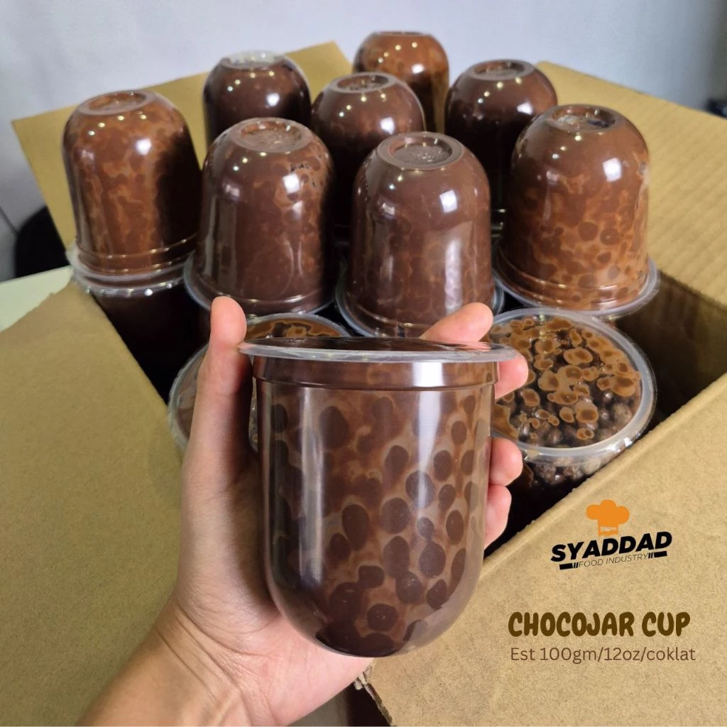 12pcs Chococup Premium Viral 100g - Chocojar Viral (Maximum pembelian 24pcs)