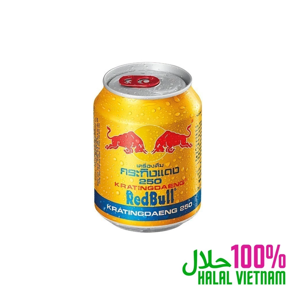 24 cans of Redbull Energy Drink 250ml - Red Bull - 100% HALAL VIETNAM