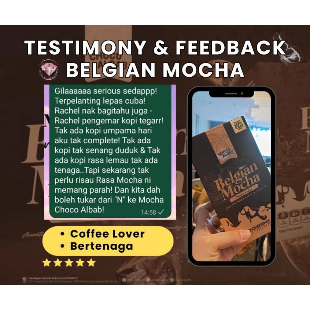 💥BIG SALE💥Belgian Drink ORIGINAL CHOCO ALBAB