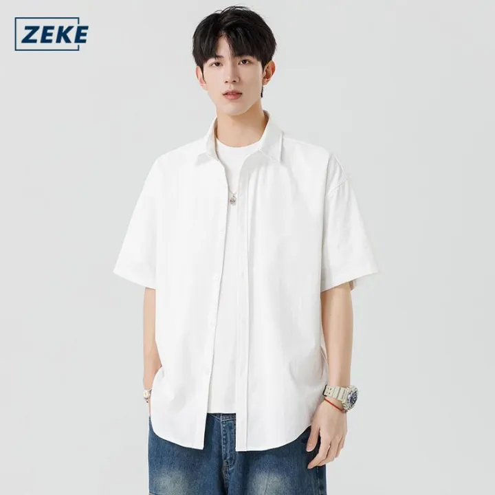 ZEKE A0057 Polo Shirt M-3XL Unisex Mensweahort Sleever