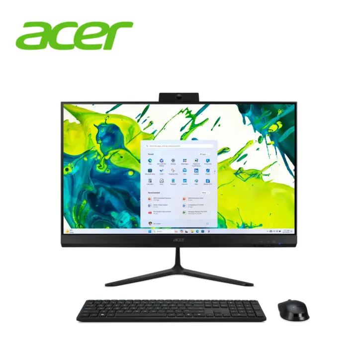 Acer Aspire C242G-57430F 23.8" FHD All-In-One Desktop PC( R5 7430U, 16GB, 512GB SSD, ATI, W11P)