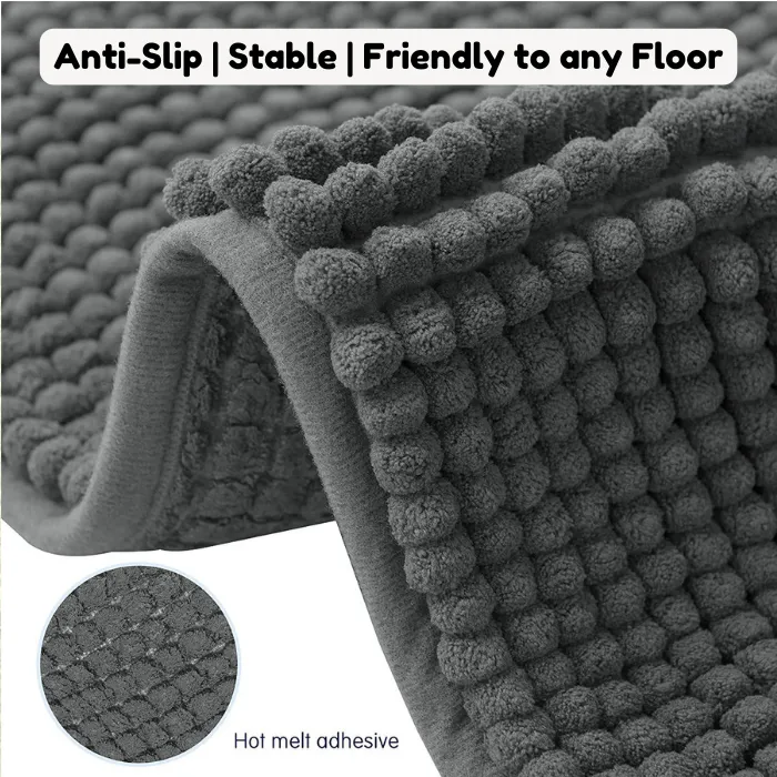 💎Premium Thicker💎 Microfiber Floor Mat Microfibre Carpet Anti Slip Rug Kitchen Alas Kaki Toilet Mat Bathroom Mat 防滑地垫地毯