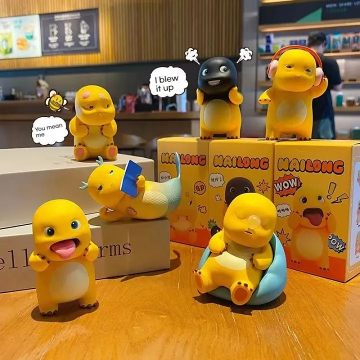 Cute Milk Dragon Daily Series Action Figure Blind Box Hand Table Decoration Collection Doll Toy Kid Birthday Custom Gift