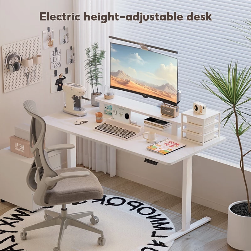 KUCADI Electric Lift Table Smart Height Adjustable Desk Gaming Table Computer Table Study Table