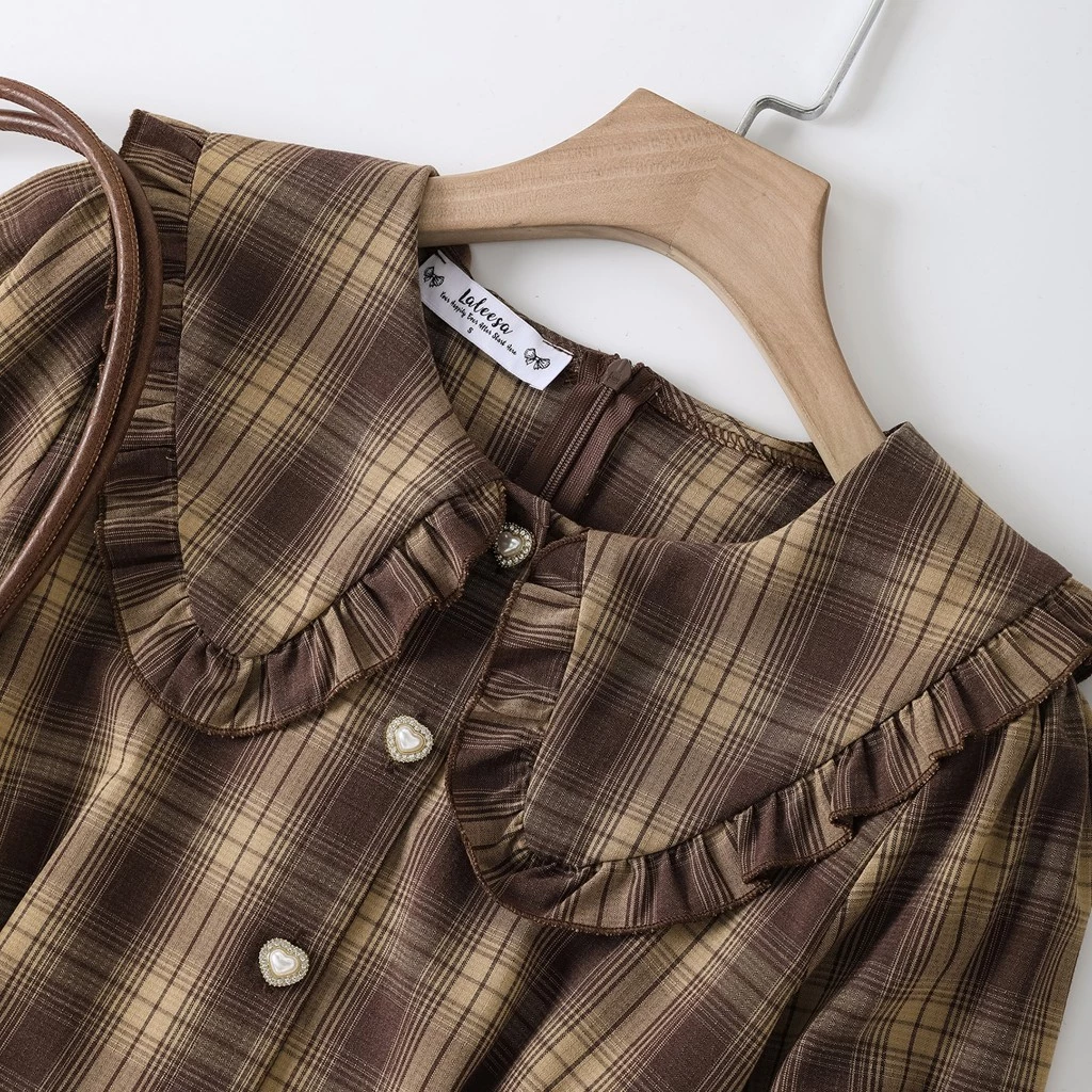 LALEESA Gaun Athelia Retro Parisienne Muslimah Dress