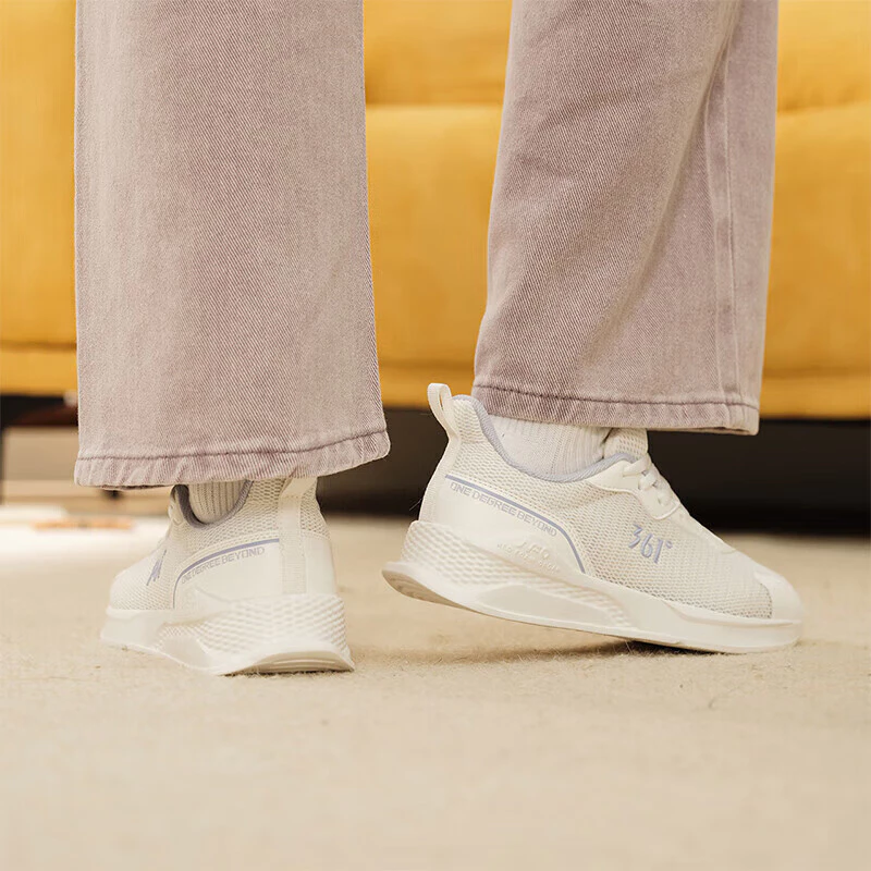 361 Degrees Women's Running Sports Shoes Mesh Breathable Light Outdoor Casual Sneakers Female 682116701F