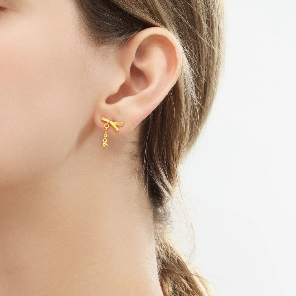 Pure Gold Earrings