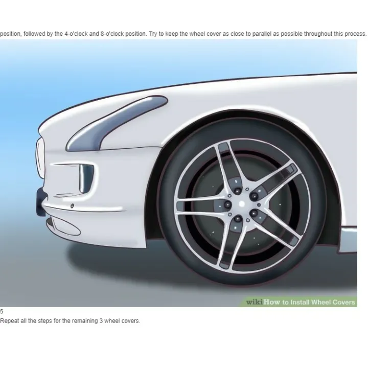 Perodua KANCIL 850 12 Inch ABS Universal Wheel Cover Rim Center Hub Caps