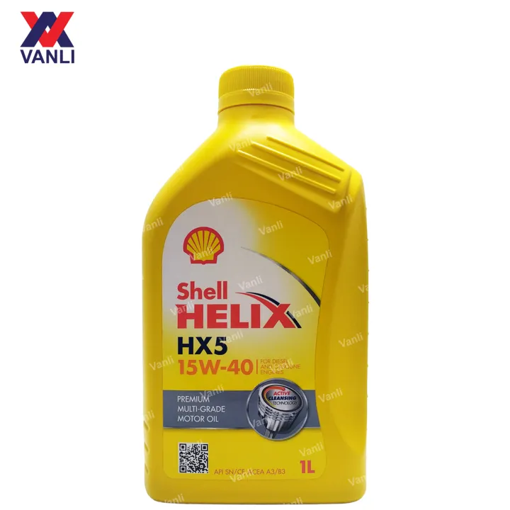 Shell Helix Genuine HX5 15W40 SN/CF Mineral Engine Oil