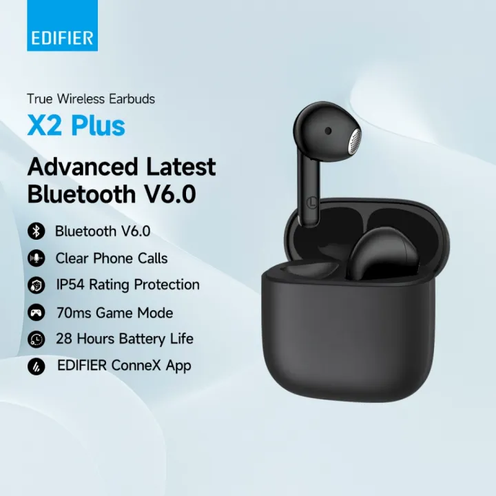 Edifier X2S/X2 PLUS True Wireless Bluetooth V6.0 Noise Cancellation Earphone Earbuds