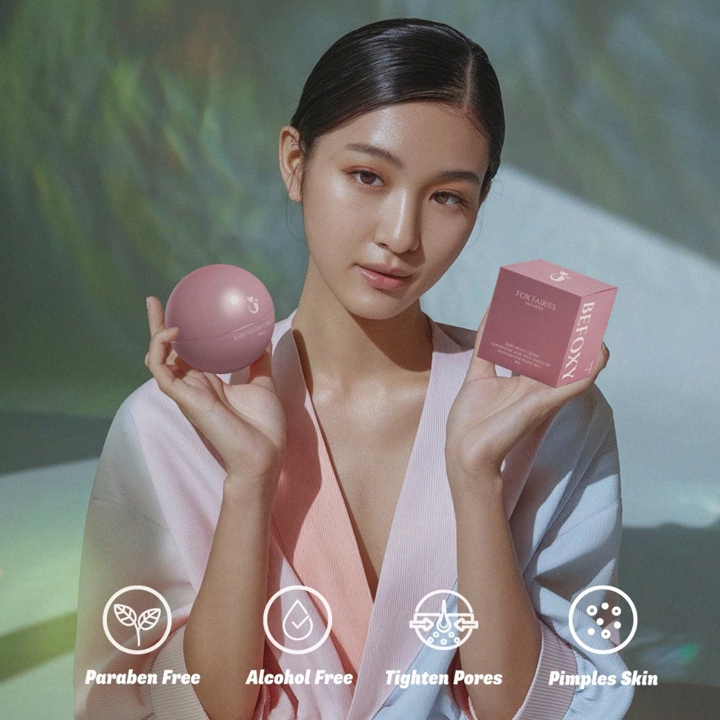 Fox Fairies Baby Night Cream (8ml)