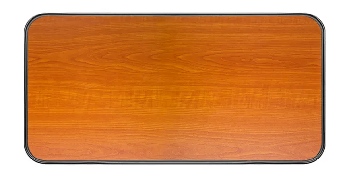 Adjustable Auto Patient Elderly Hospital Bed Mobile Overbed Table Side Table with H-Shaped Base With Wheel