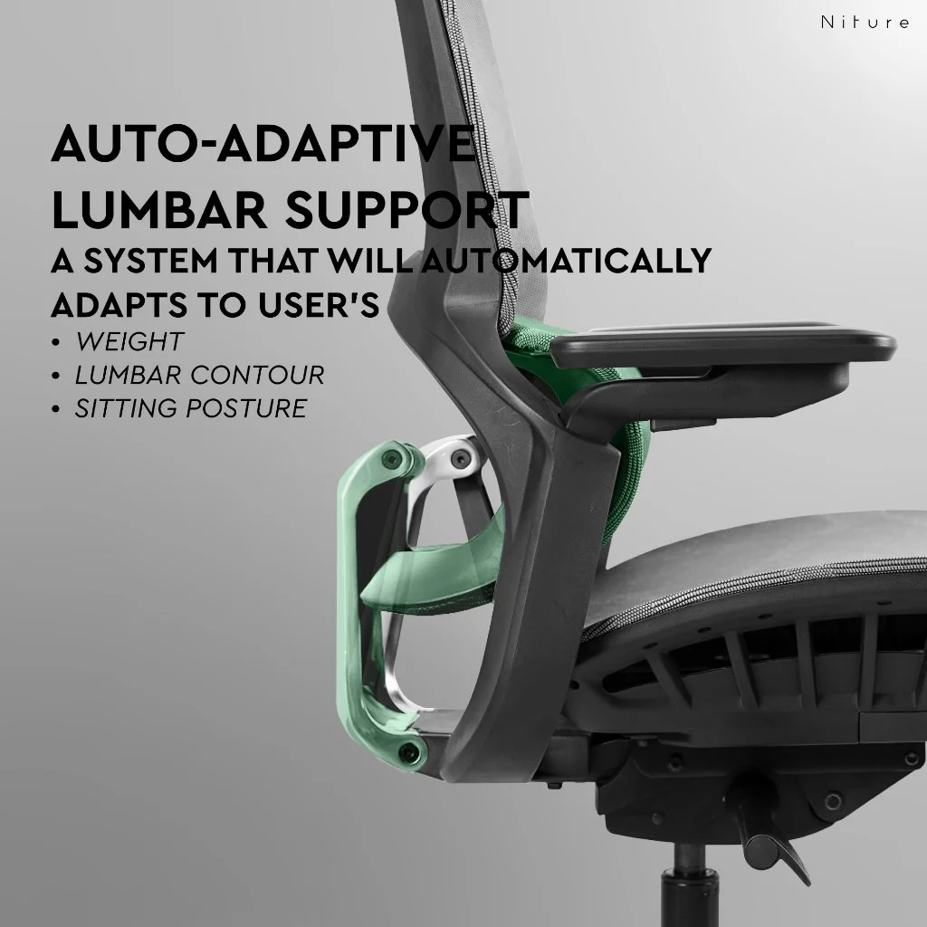 PILLO Office Chair/Ergonomic Chair/High Back Mesh Chair/Kerusi Office Full Mesh by Niture