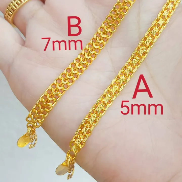 Rantai Tangan Emas Bangkok Bracelet GOLD PLATED