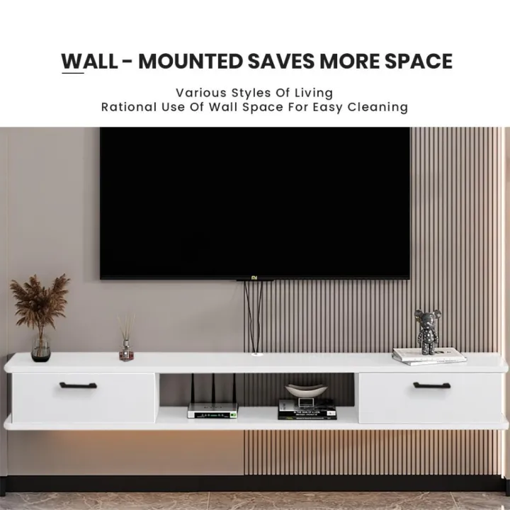 F&F : Wall TV Cabinet /rak tv gantung/kabinet tv /rak tv /cabinet tv/almari tv