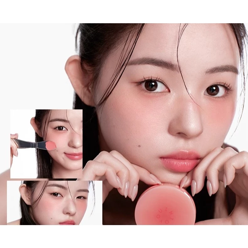 INTO YOU Blusher Cream Powder 融霜化雾腮红膏