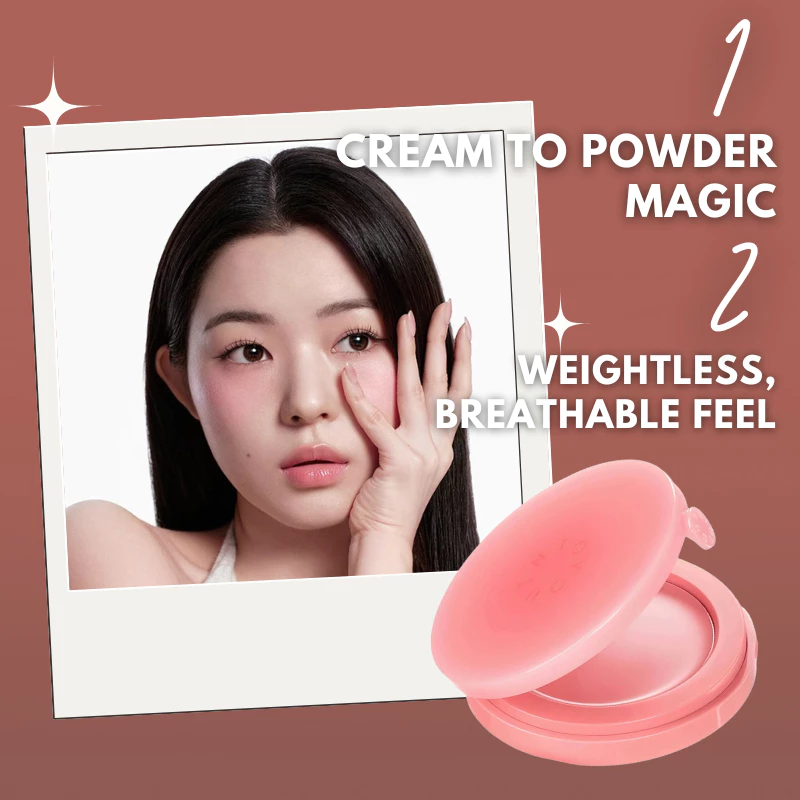 INTO YOU Blusher Cream Powder 融霜化雾腮红膏