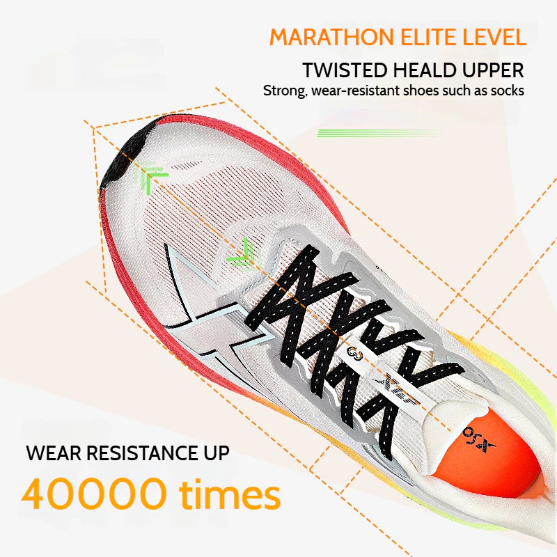 XTEP 2000KM 3.0 The King of Wearability Unisex Men Running Shoes Marathon Running Shoes Foe Women Kasut Jogging Sports Shoes