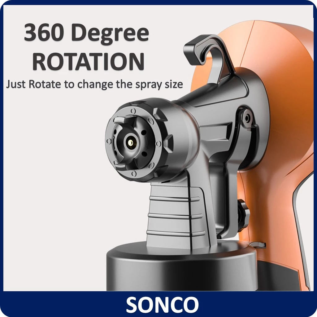 800W 800ml Electric Paint Sprayer Gun Airless Paint Machine Electric Handheld Spray Gun Paint Sprayers Mesin Pengecat