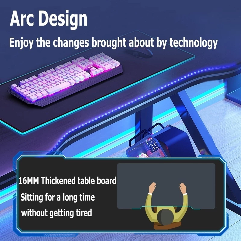 120cm Gaming table computer table office table meja belajar gaming desk murah meja komputer study table PC table