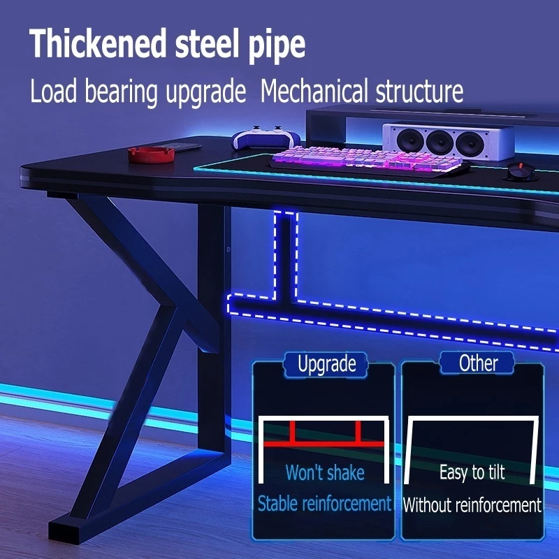 120cm Gaming table computer table office table meja belajar gaming desk murah meja komputer study table PC table