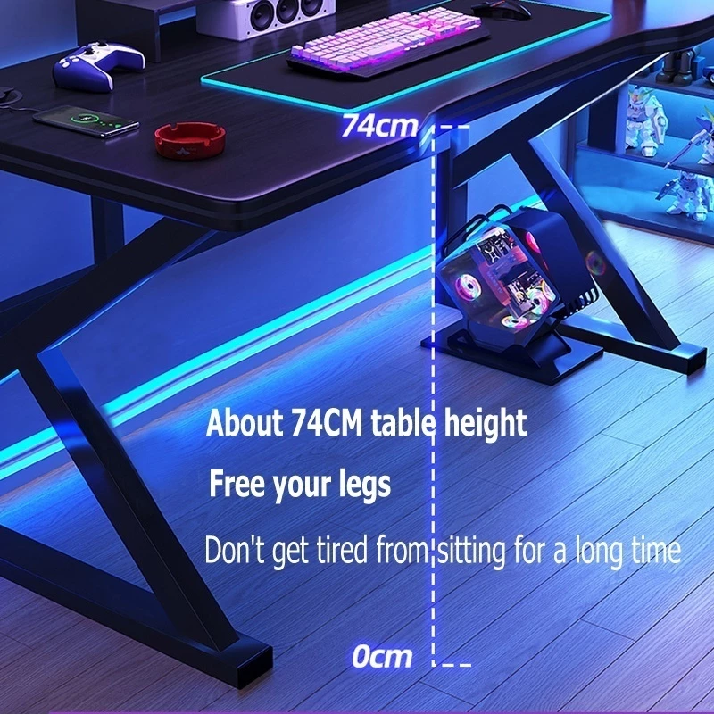 120cm Gaming table computer table office table meja belajar gaming desk murah meja komputer study table PC table
