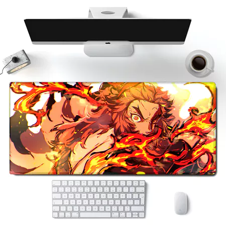 Computer mouse pads Anime Kimetsu no Yaiba , Demon Slayer large mouse pad