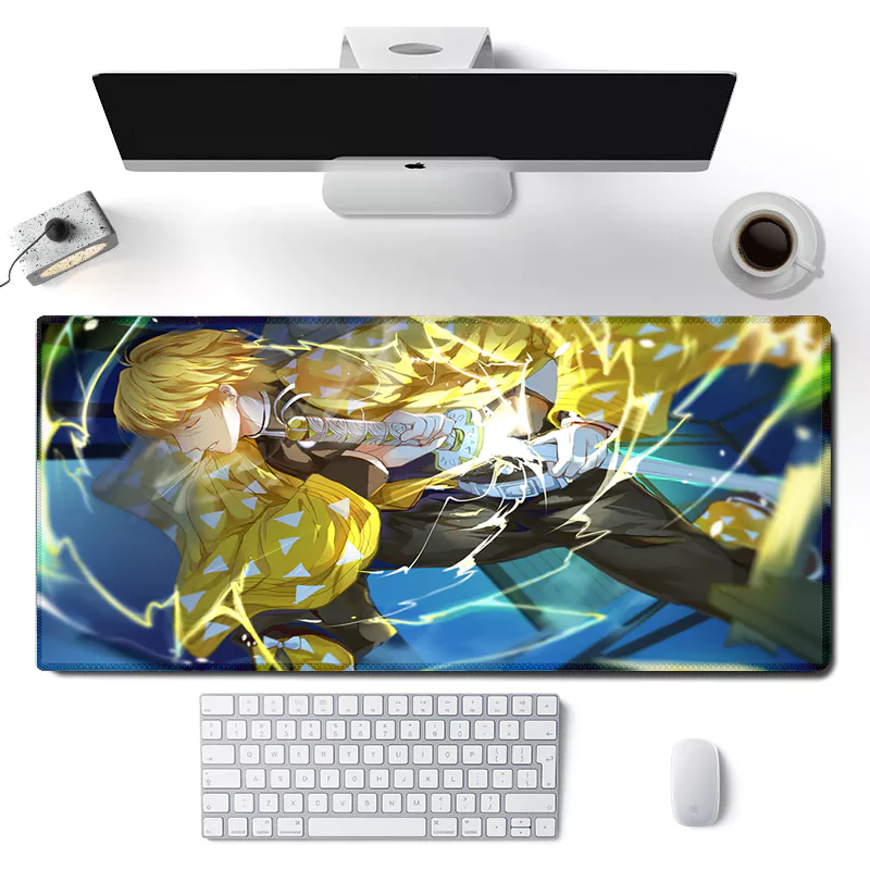Computer mouse pads Anime Kimetsu no Yaiba , Demon Slayer large mouse pad